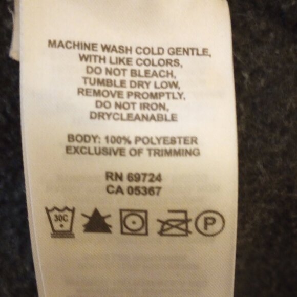 Mens Gray Columbia Polar Fleece Jacket sz M - Picture 6 of 6